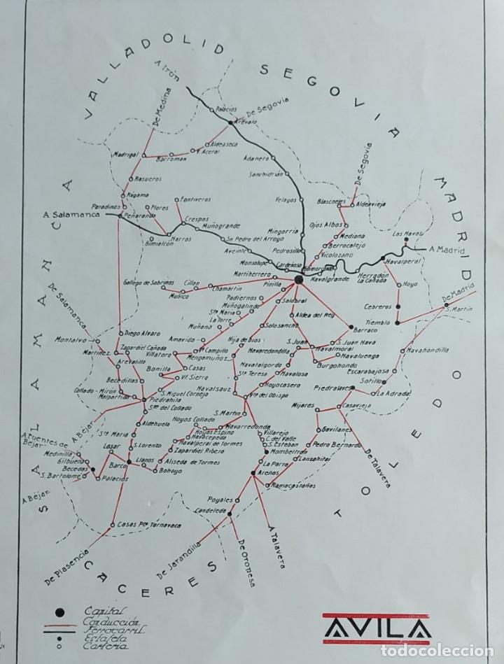 Zeitgen&ouml;ssische Karten: Mapa de &Aacute;vila (anverso) y de Badajoz (reverso)