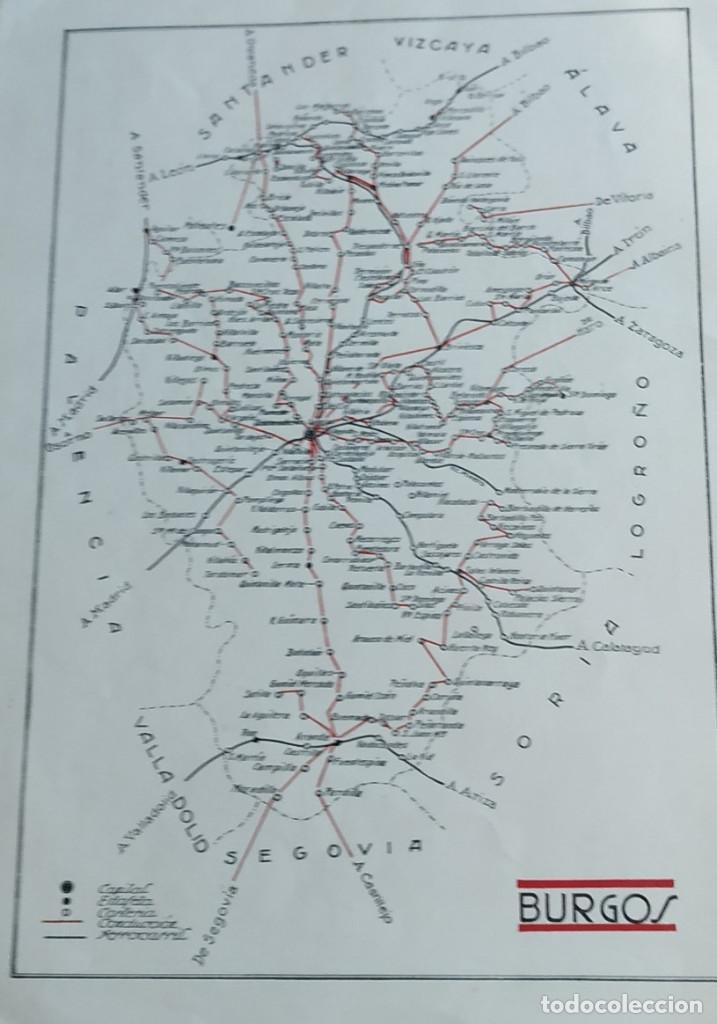 Zeitgen&ouml;ssische Karten: Mapa de Burgos (anverso) y de C&aacute;ceres (reverso)