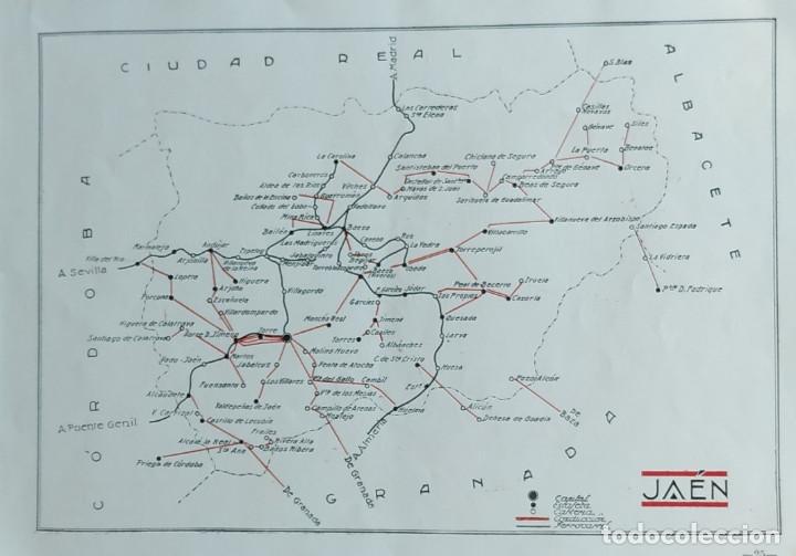 Mapas contempor&aacute;neos: Mapa de Le&oacute;n (anverso) y de Ja&eacute;n (reverso) - Foto 2