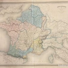 Mapas contemporáneos: MAPA DE FRANCIA, ATLAS UNIVERSEL PL. 5, GAULE ANCIENNE, DUFOUR. DYONNET, S. XIX