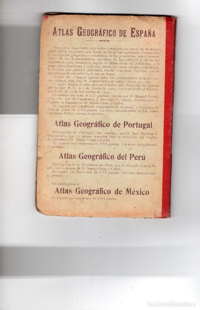 Mapas contempor&aacute;neos: Mapa de la provincia de Toledo 1902 - Foto 2