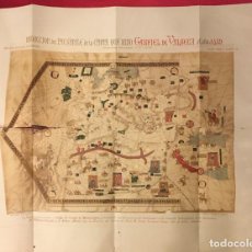 Mapas contemporáneos: FACSIMIL DE LA CARTA NAUTICA DE GABRIEL DE VALSECA EN 1439. ILDEFONSO GONZALEZ Y A. METERO BAJO