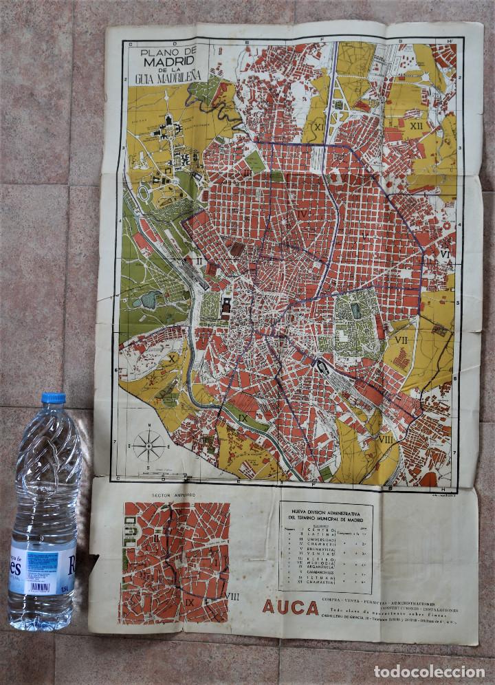 Mapas contempor&aacute;neos: MAPA DE MADRID - FINCAS AUCA - - Foto 2