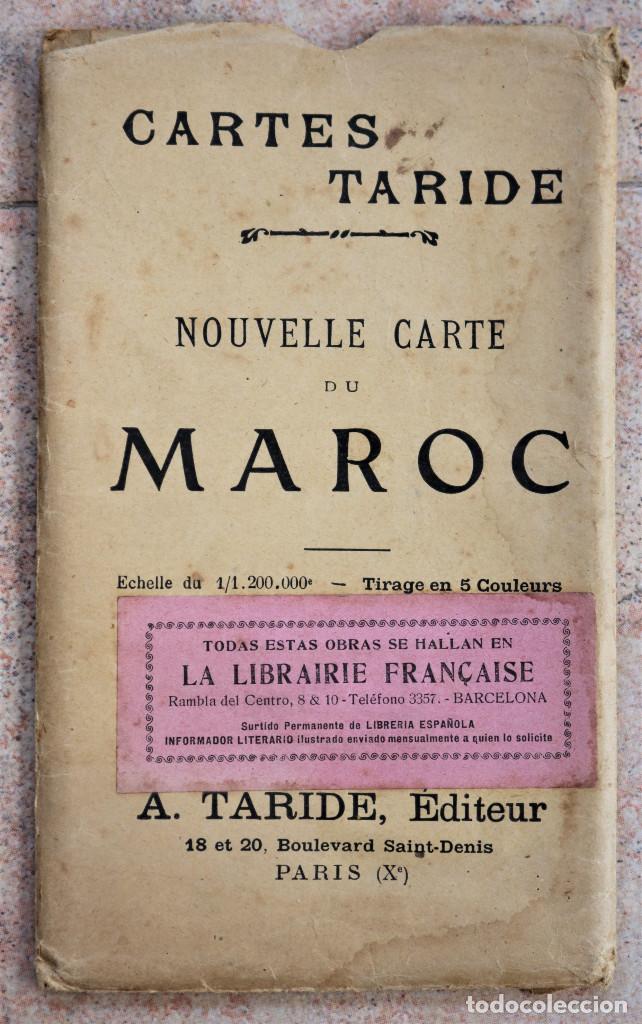 Mapas contempor&aacute;neos: MAPA DE MARRUECOS - EDITORIAL A.TARIDE - PARIS - - Foto 2
