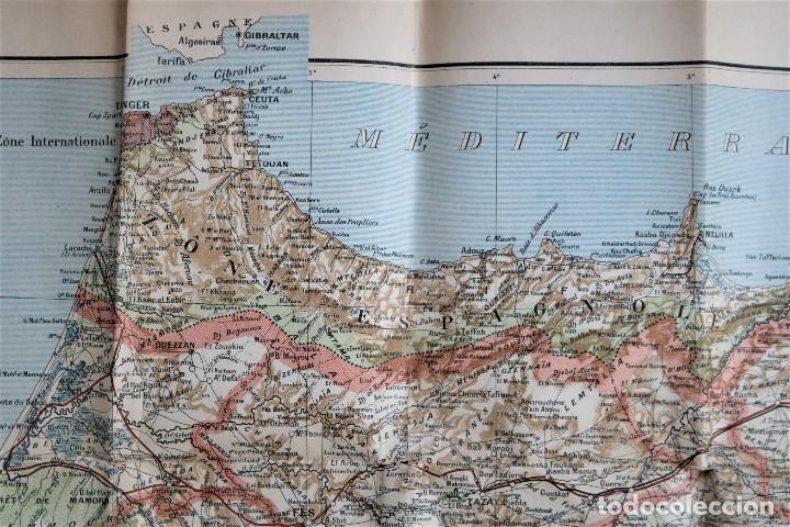 Mapas contempor&aacute;neos: MAPA DE MARRUECOS - EDITORIAL A.TARIDE - PARIS - - Foto 11