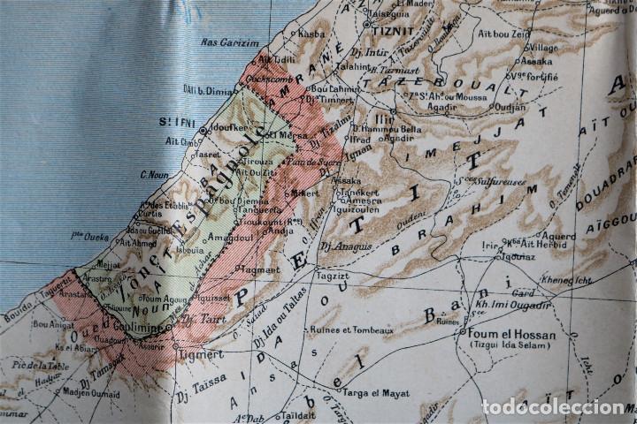 Mapas contempor&aacute;neos: MAPA DE MARRUECOS - EDITORIAL A.TARIDE - PARIS - - Foto 12