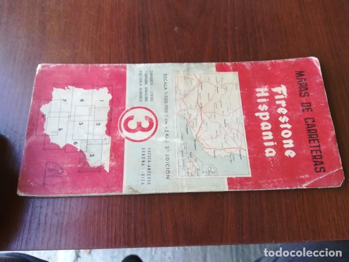 Mapas contempor&aacute;neos: MAPA DE CARRETERAS FIRESTONE HISPANIA 3 / / / ARM-4 - Foto 2