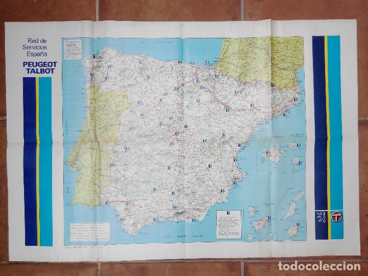 Mapas contempor&aacute;neos: MAPA TALBOT SEVICIOS OFICIALES DE ESPA&Ntilde;A - Foto 1