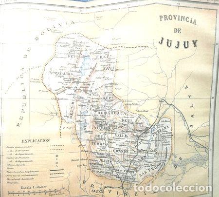 Mapas contempor&acirc;neos: mapa jujuy