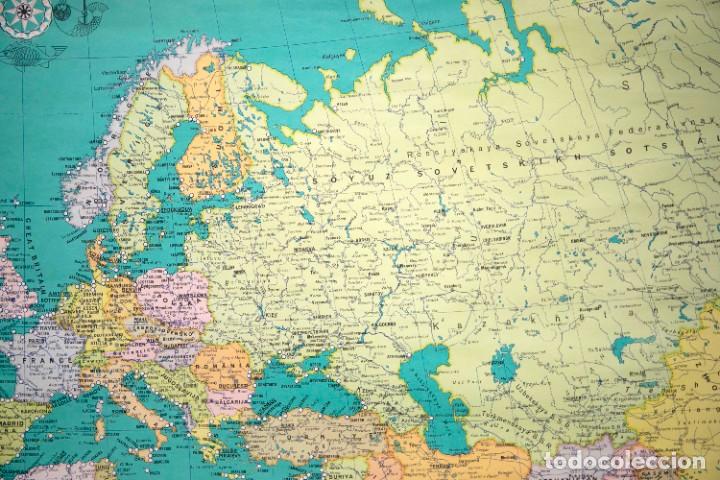 Mapas contempor&aacute;neos: Mapa mundi de los a&ntilde;os 80 - Foto 3