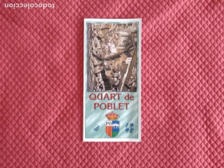 Mapas contempor&aacute;neos: PLANO GUIA DE QUART DE POBLET Valencia A&ntilde;os 90