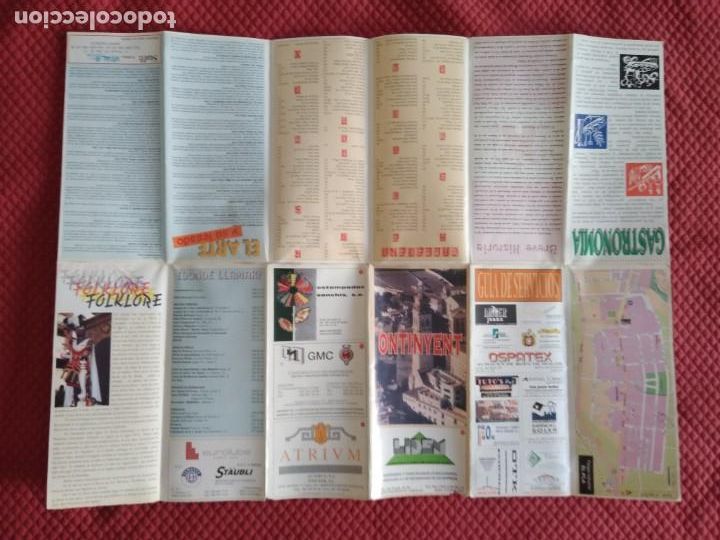Mapas contempor&aacute;neos: PLANO GUIA DE ONTENIENTE Valencia A&ntilde;os 90 - Foto 2