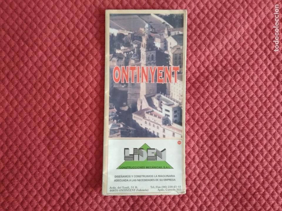 Mapas contempor&aacute;neos: PLANO GUIA DE ONTENIENTE Valencia A&ntilde;os 90 - Foto 1