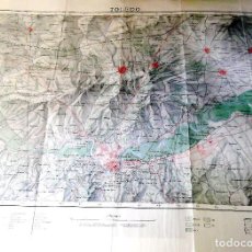 Mapas contemporáneos: MAPA DE LA ZONA DE TOLEDO Y MUNICIPIOS DE LA ZONA NORTE DEL MISMO, INSTITUTO GEOGRÁFICO Y CATASTRAL,. Lote 274684753