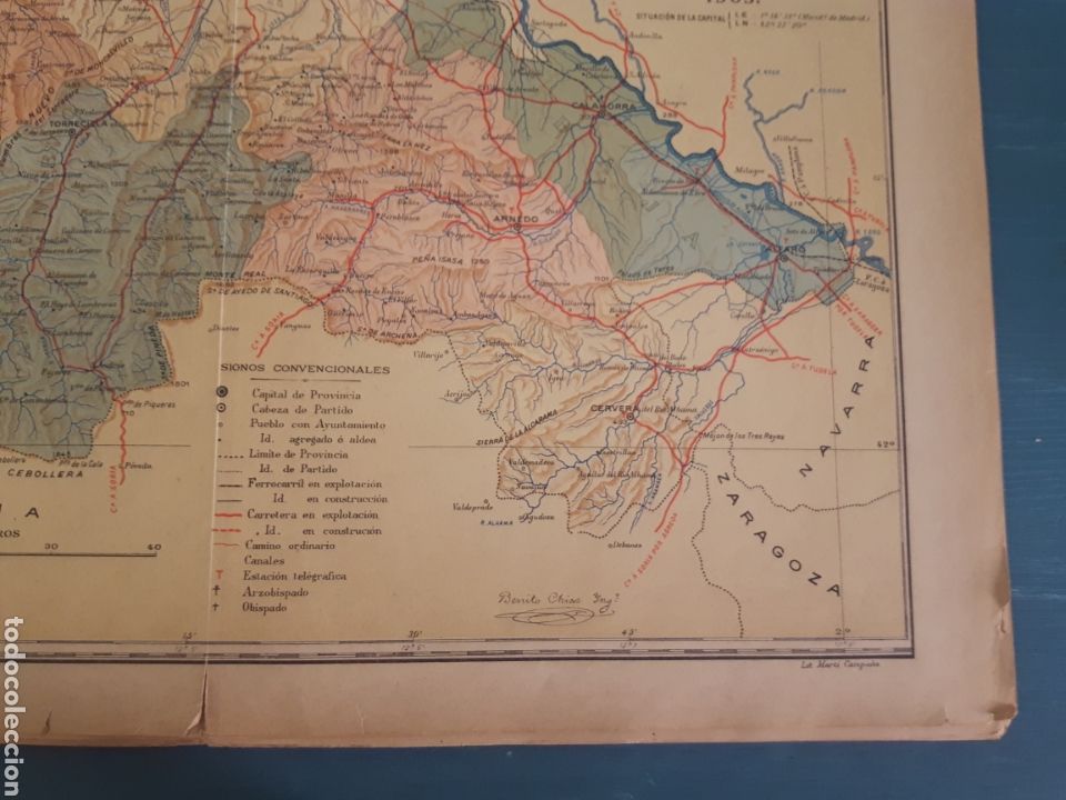 Mapas contempor&aacute;neos: Mapa de Logro&ntilde;o Benito Chias 1903 - Foto 3