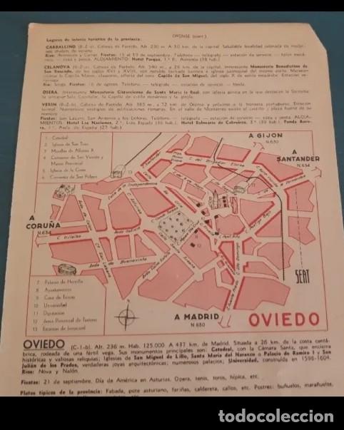 Mapas contempor&aacute;neos: Oviedo mapa/plano vintage - Foto 1