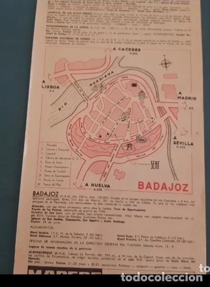 Mapas contempor&aacute;neos: Badajoz mapa/plano vintage - Foto 1