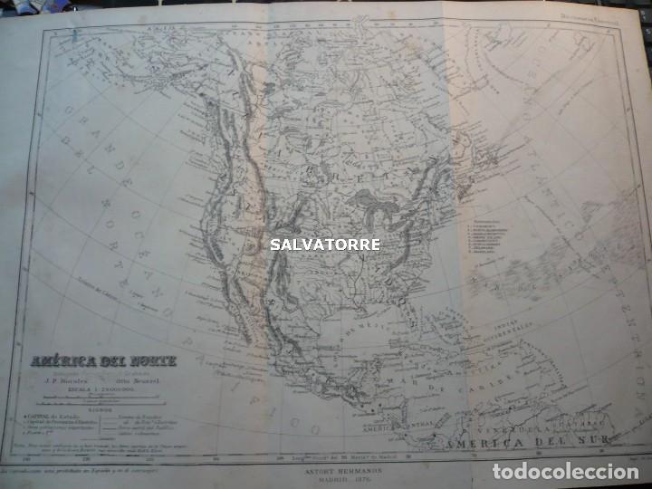Mapas contempor&aacute;neos: MAPA ASTORT.MADRID.1876.J.P.MORALES.OTTO NEUSSEL.ALASKA RUSA.