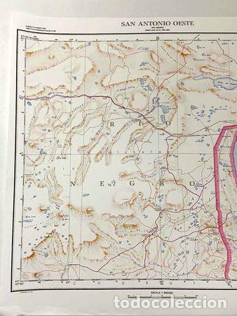 Mapas contempor&aacute;neos: san antonio oeste mapa carta topografica