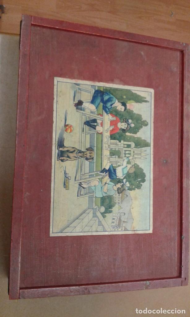 Mapas contempor&aacute;neos: Juego de construccion , a&ntilde;os 20. 1 hoja folleto de montaje original