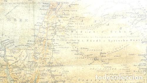 Mapas contempor&aacute;neos: mapa antiguo israel arabia egipto