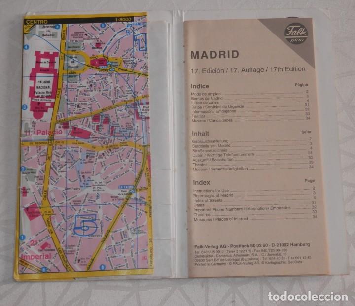 Mapas contempor&aacute;neos: MAPA PLANO Y CALLEJERO DE MADRID - Foto 2