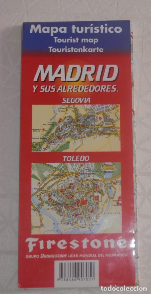 Mapas contempor&aacute;neos: MAPA TURISTICO DE MADRID DE LA FIRESTONE - Foto 1