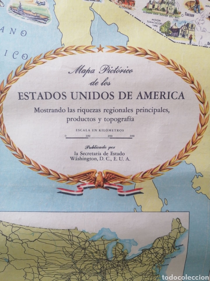 Mapas contempor&aacute;neos: Mapa estados unidos de america - Foto 2