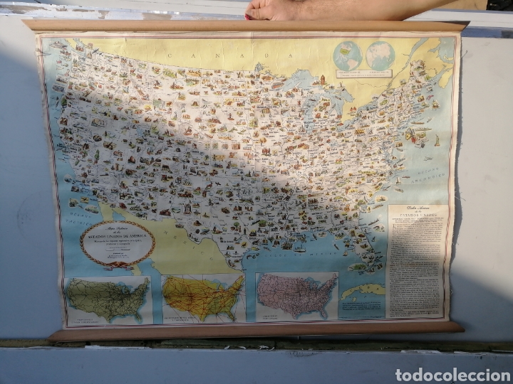 Mapas contempor&aacute;neos: Mapa estados unidos de america - Foto 1