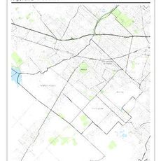 mapa partido de merlo 80cmx61cm - Compra venta en todocoleccion