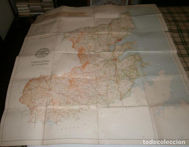 Mapas contempor&aacute;neos: mapa de la provincia de pontevedra Diputacion a&ntilde;o 1977 escala 1: 150.000