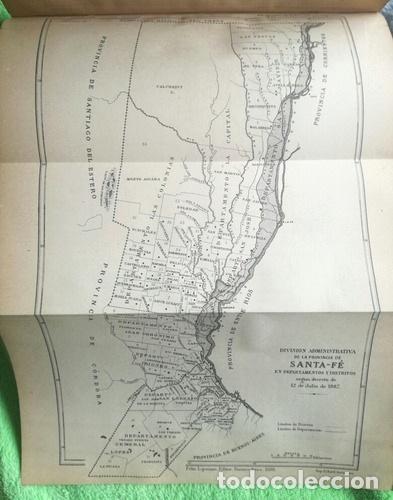 Contemporary maps: mapa antiguo de santa fe