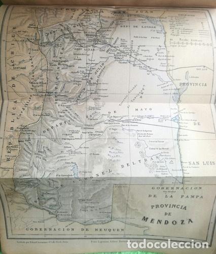 Contemporary maps: mapa antiguo mendoza