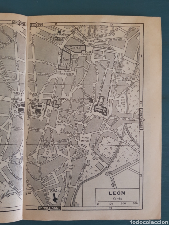 Mapas contempor&aacute;neos: Mapa/plano vintage de Le&oacute;n - Foto 3