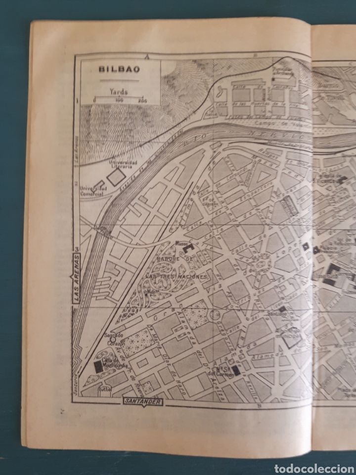 Mapas contempor&aacute;neos: Mapa/plano vintage de Bilbao - Foto 2