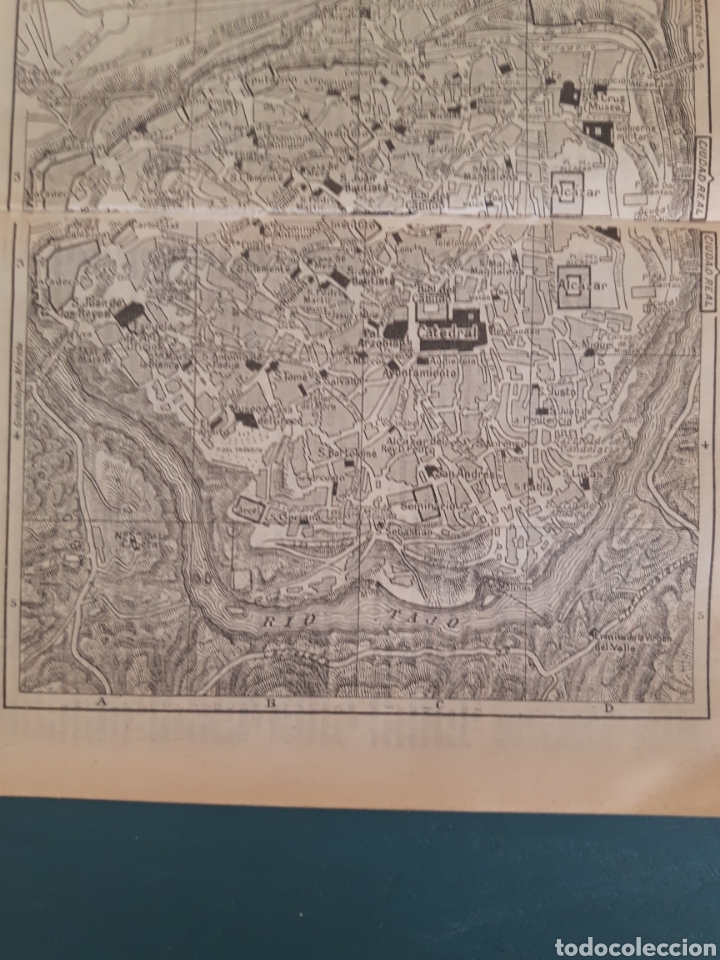 Mapas contempor&aacute;neos: Mapa/plano vintage de Toledo - Foto 3
