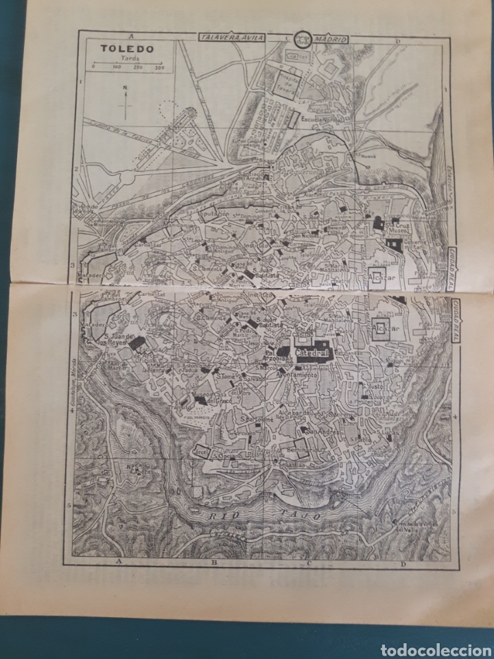 Mapas contempor&aacute;neos: Mapa/plano vintage de Toledo - Foto 1