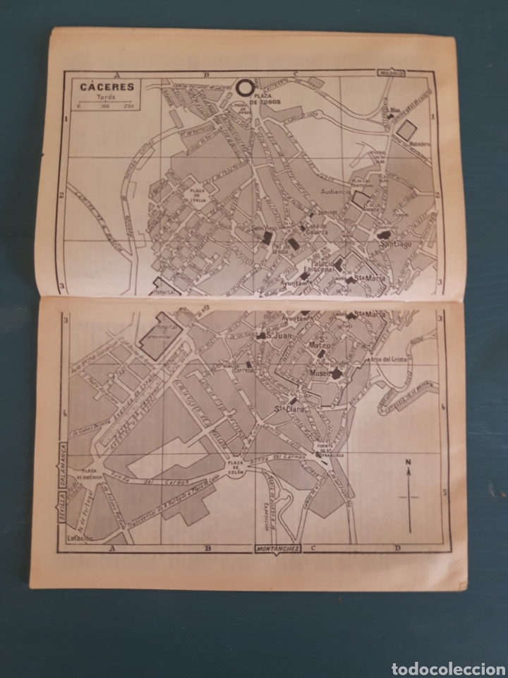 Mapas contempor&aacute;neos: Mapa/ plano vintage de Caceres - Foto 1