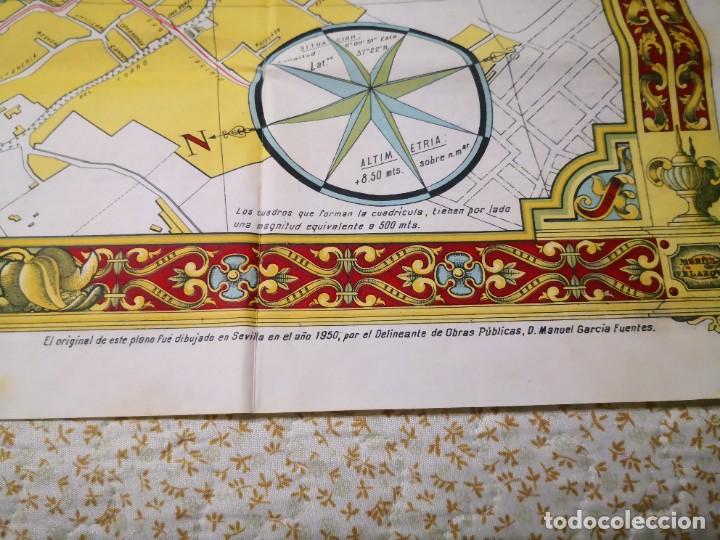 Mapas contempor&aacute;neos: MAPA SEVILLA 1950 - Foto 2