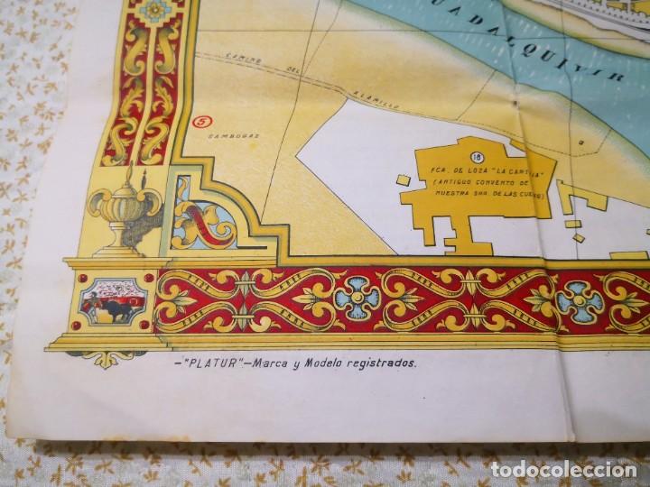 Mapas contempor&aacute;neos: MAPA SEVILLA 1950 - Foto 3