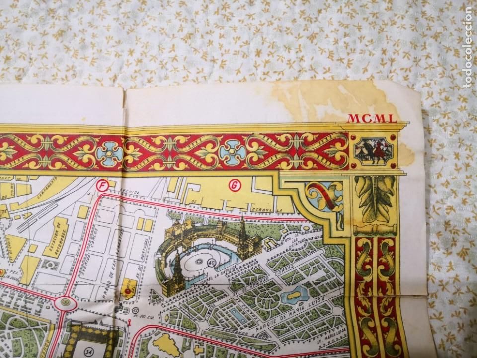 Mapas contempor&aacute;neos: MAPA SEVILLA 1950 - Foto 4