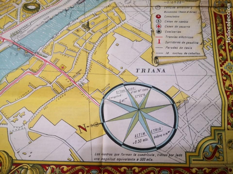 Mapas contempor&aacute;neos: MAPA SEVILLA 1950 - Foto 6