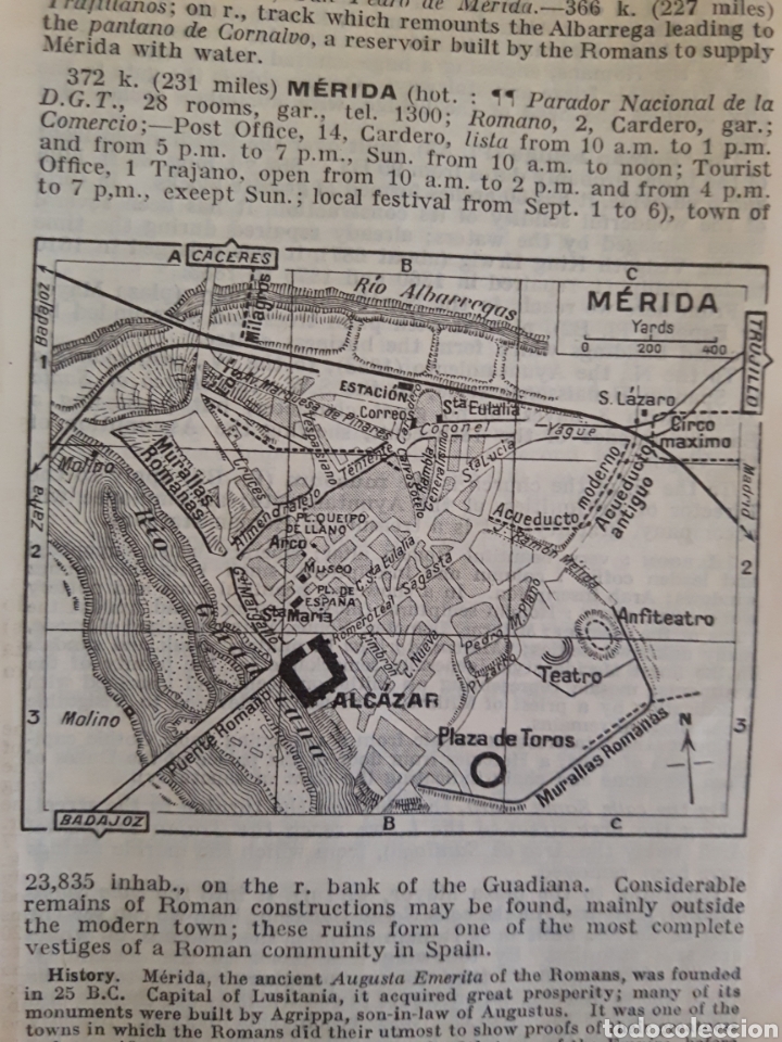 Mapas contempor&aacute;neos: Mapa/plano vintage de Merida - Foto 2
