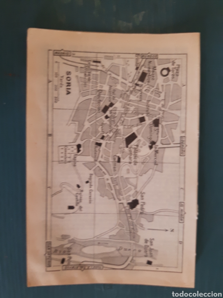 Mapas contempor&aacute;neos: Mapa/plano vintage de Soria - Foto 2