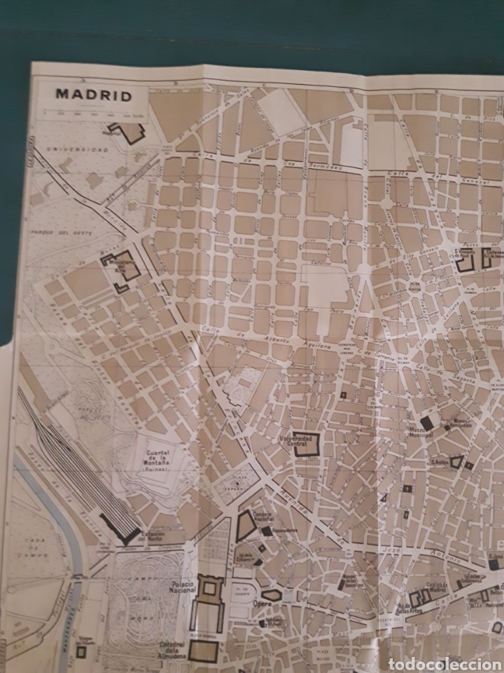 Mapas contempor&aacute;neos: Mapa/plano vintage de Madrid - Foto 2
