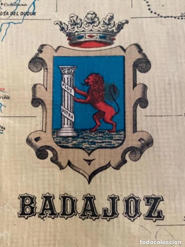 Mapas contempor&aacute;neos: ANTIGUO MAPA BADAJOZ S. POCH - Foto 4