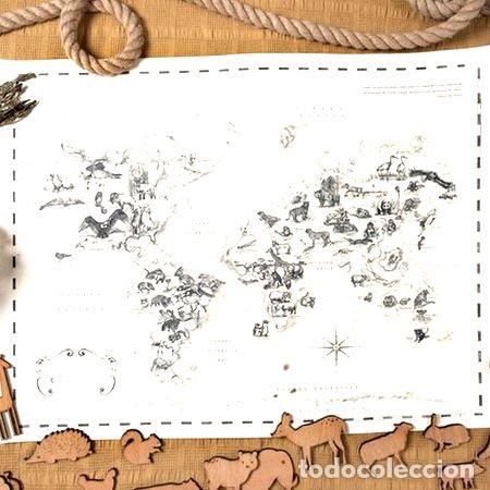 Contemporary maps: mapamundi planisferio animales en peligro extincion mapoteca