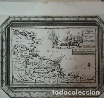 Mapas contempor&aacute;neos: mapa original sudamerica p van de aa circa 1725