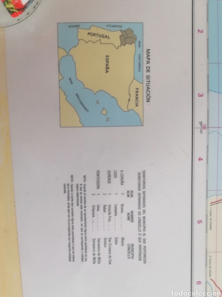 Mapas contempor&aacute;neos: Antiguo Mapa Galicia - Foto 4
