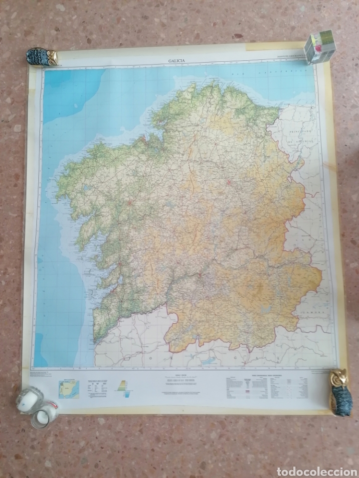 Mapas contempor&aacute;neos: Antiguo Mapa Galicia - Foto 6